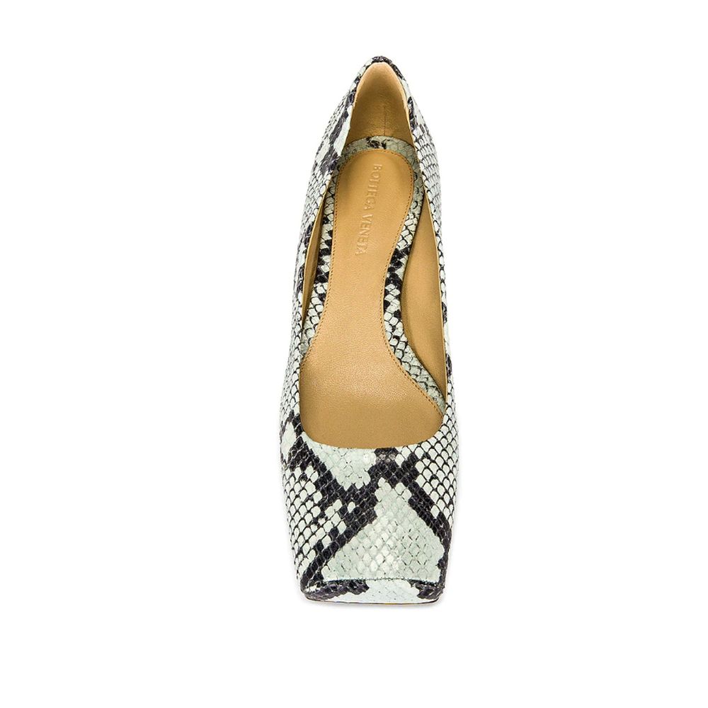 Bottega Veneta Bicolor Calfskin Ballet Flats