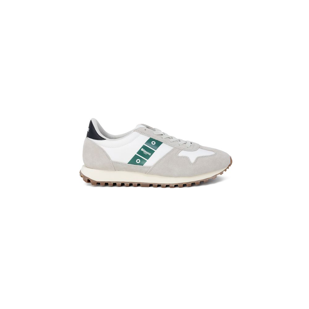Baskets de sport en cuir gris clair