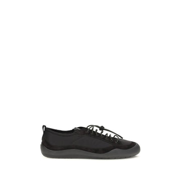 Prada Black Recycled Polyamide Athletic Sneakers