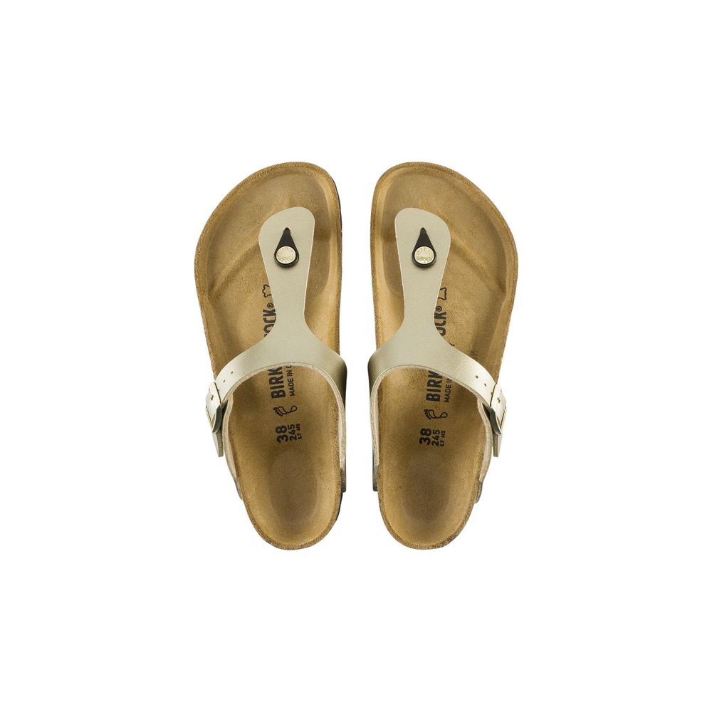 Birkenstock Gold Synthetic Sandals