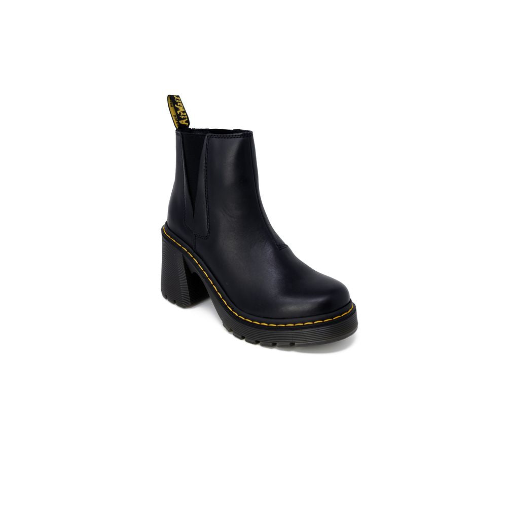 Dr. Martens Black Leather High Heel Pumps