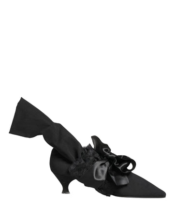 Dolce & Gabbana Black Suede Mid Calf Boots Shoes