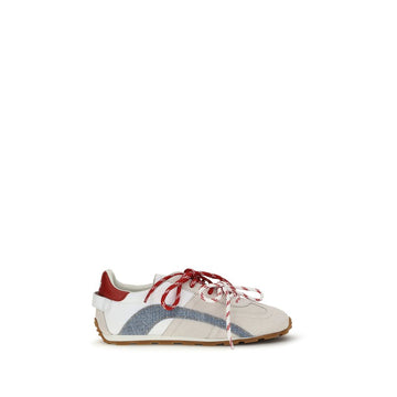 Dsquared² Multicolor Calf Leather Bos Taurus Low Top Sneakers