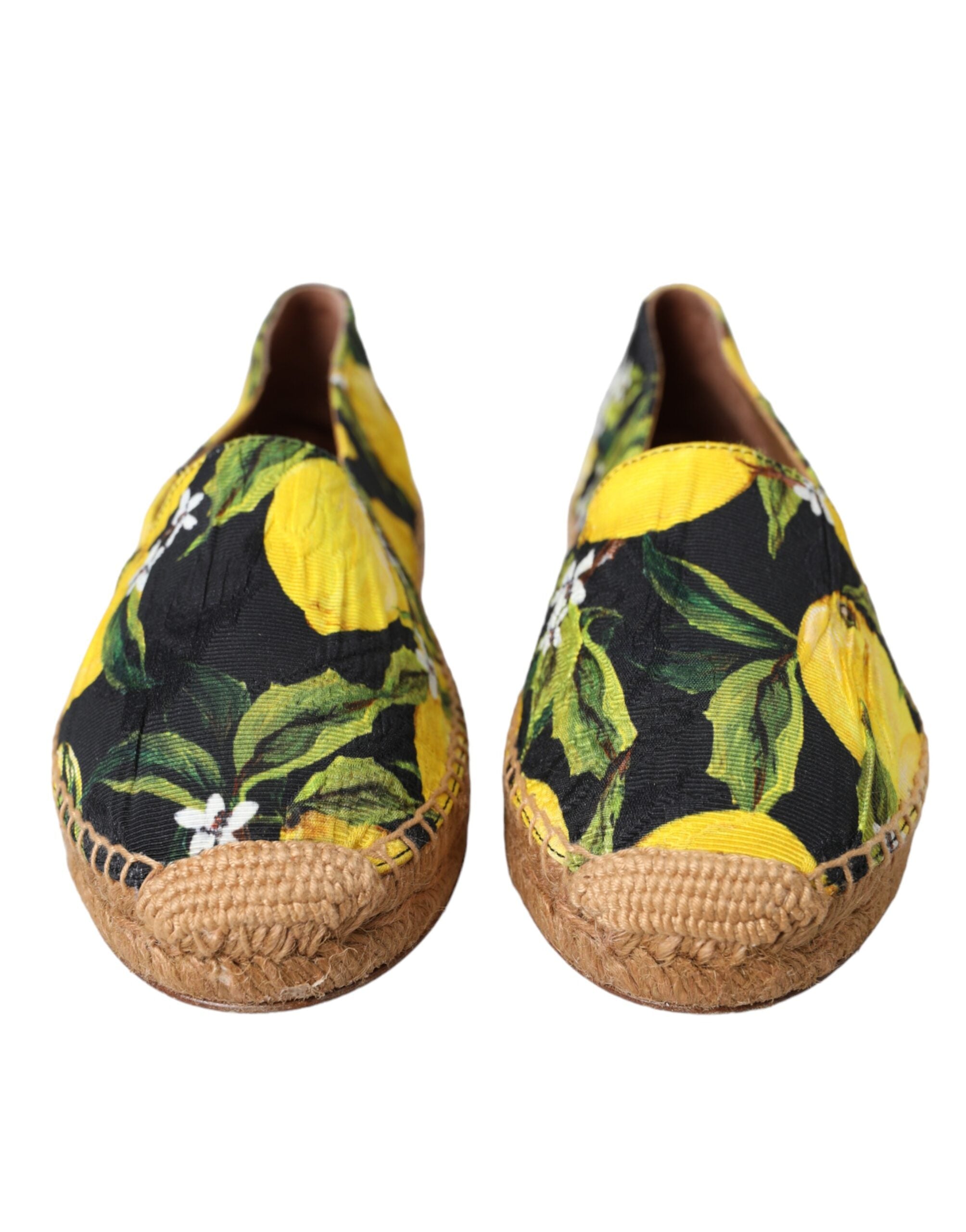 Espadrilles Dolce &amp; Gabbana multicolores citron