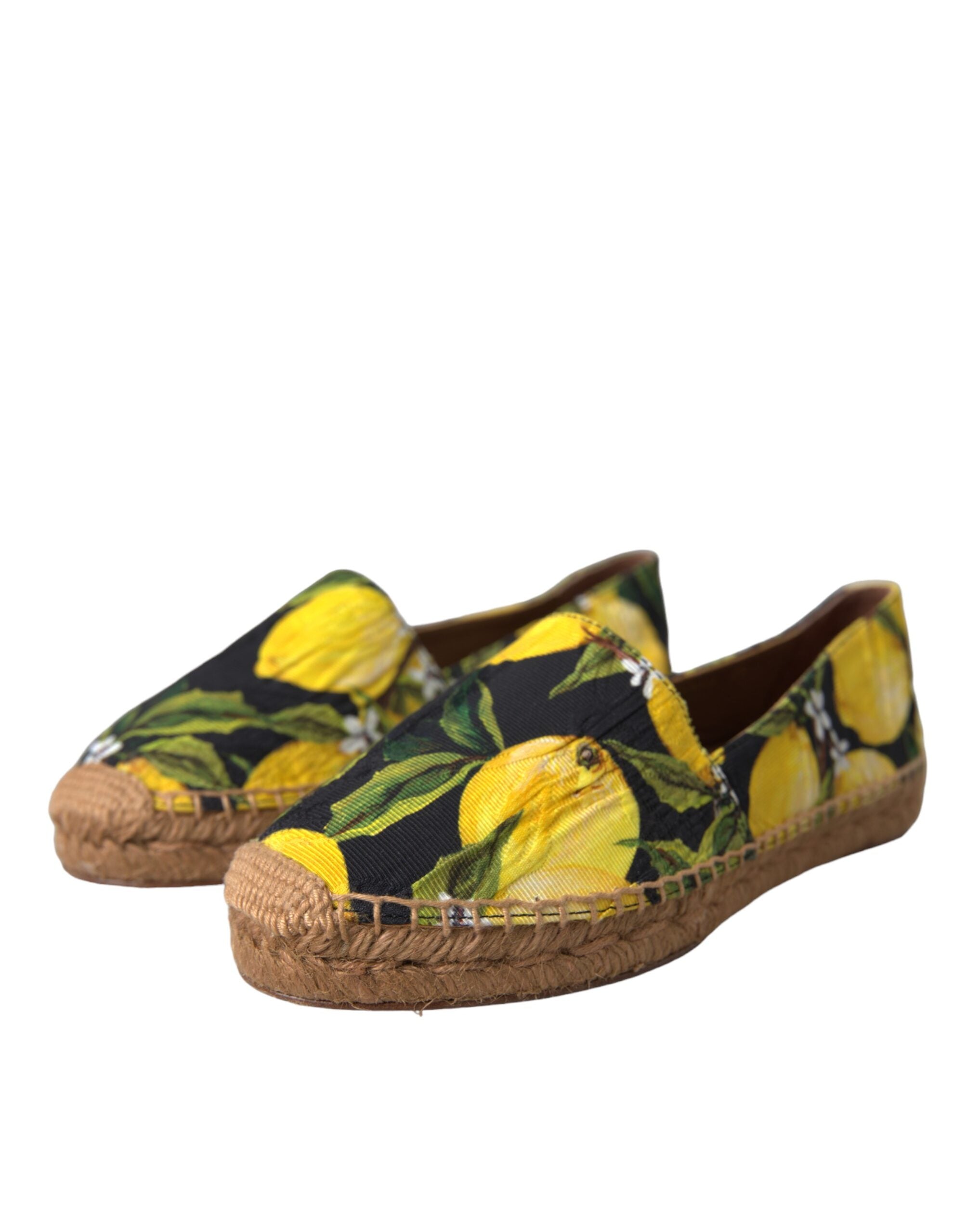 Espadrilles Dolce &amp; Gabbana multicolores citron