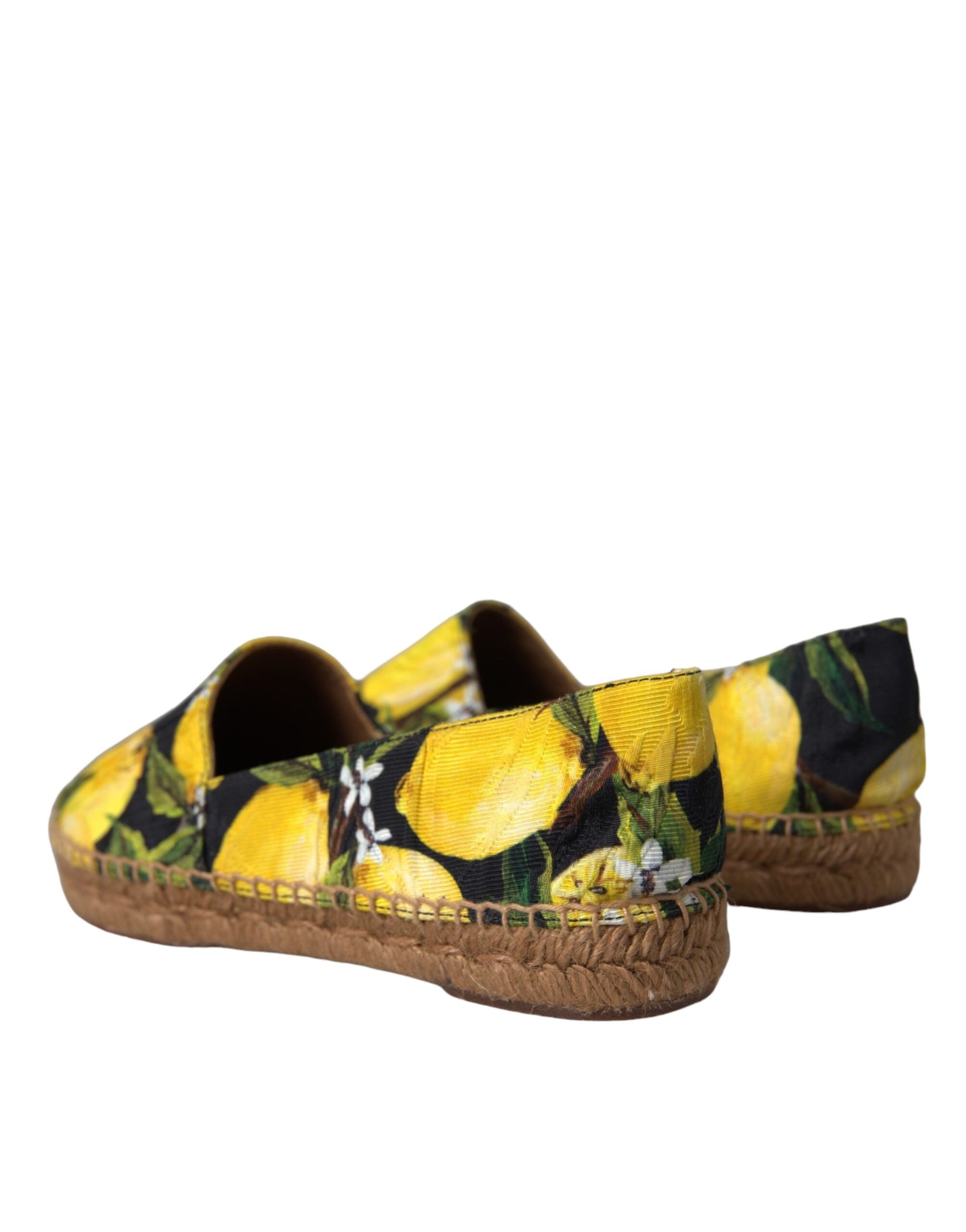 Espadrilles Dolce &amp; Gabbana multicolores citron