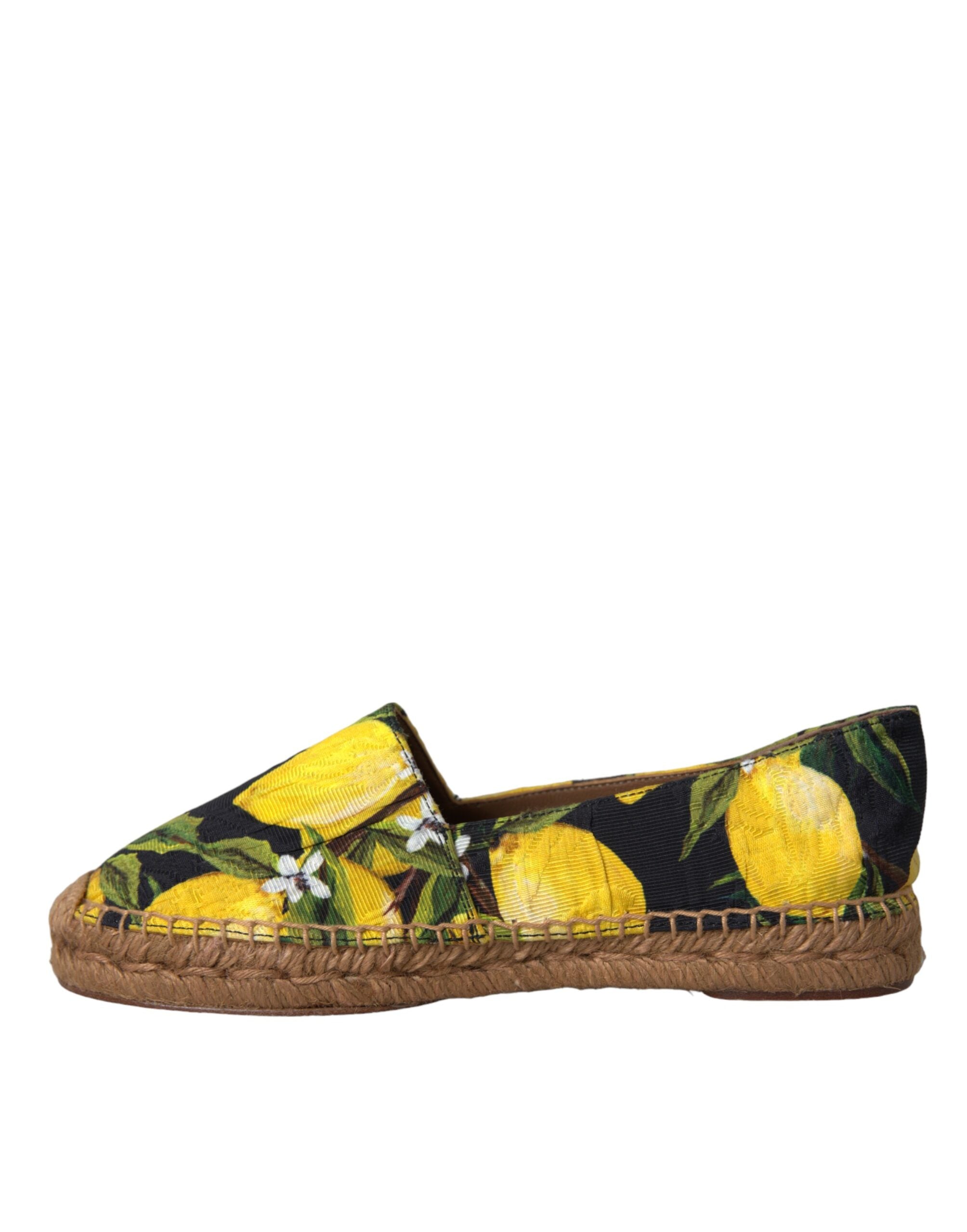 Espadrilles Dolce &amp; Gabbana multicolores citron