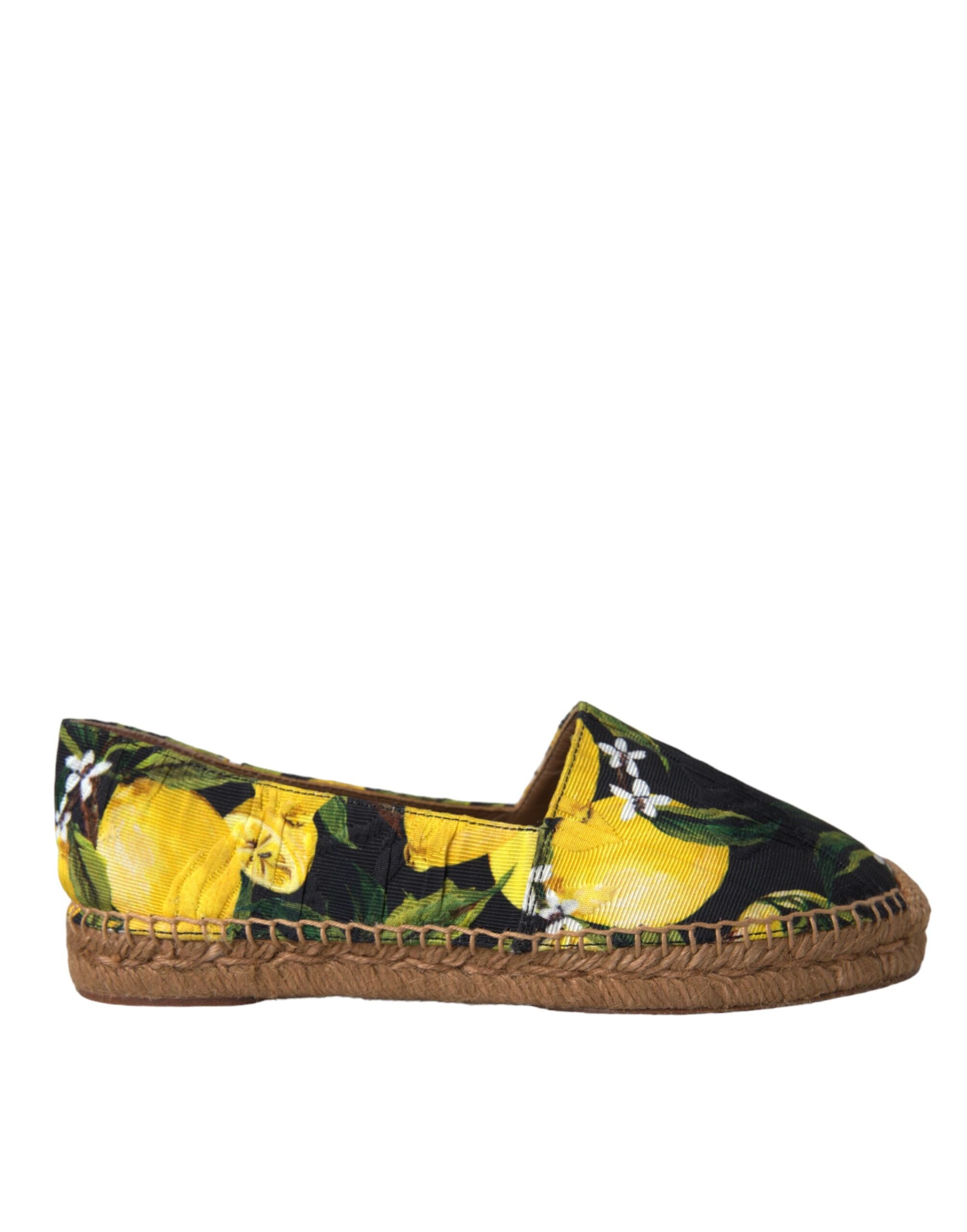 Espadrilles Dolce &amp; Gabbana multicolores citron
