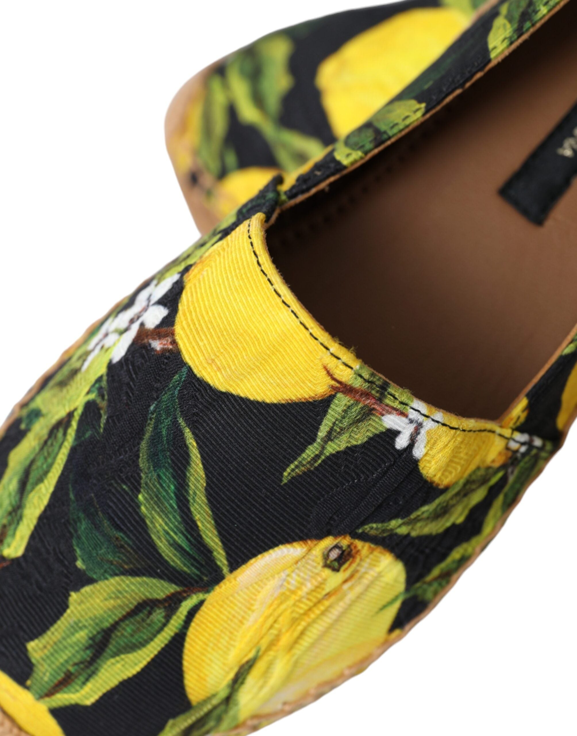Espadrilles Dolce &amp; Gabbana multicolores citron