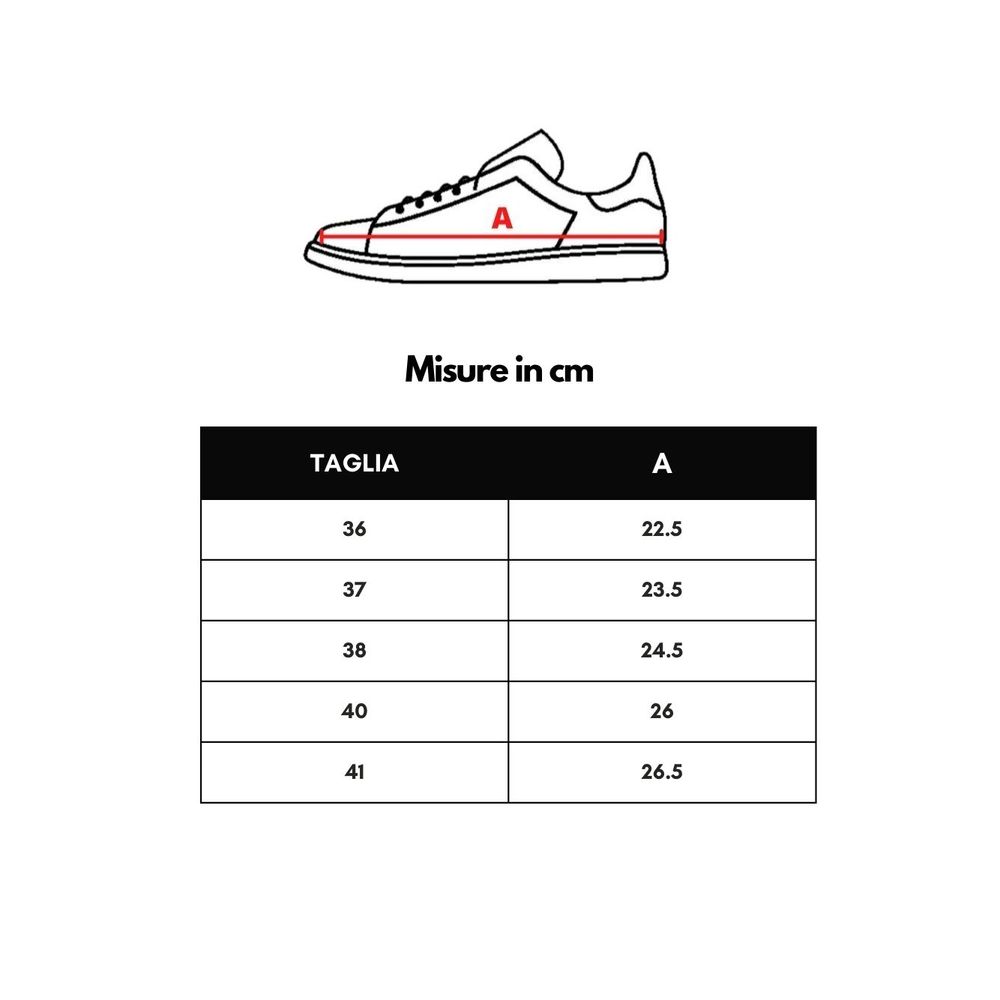 Baskets de sport en cuir beige P448