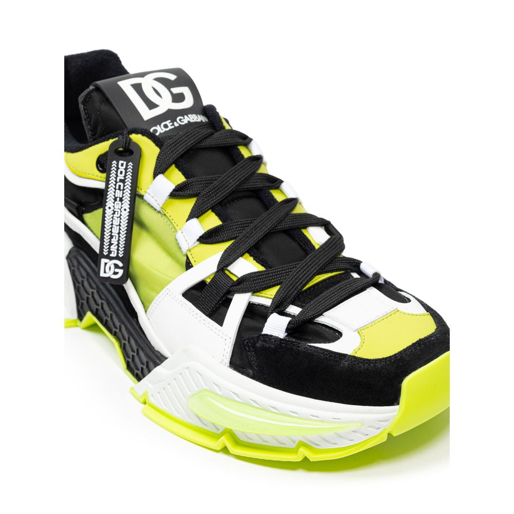 Baskets de sport multicolores en polyamide Dolce &amp; Gabbana