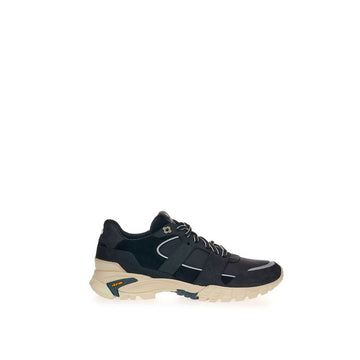 Baskets de sport Lardini en cuir suédé noir
