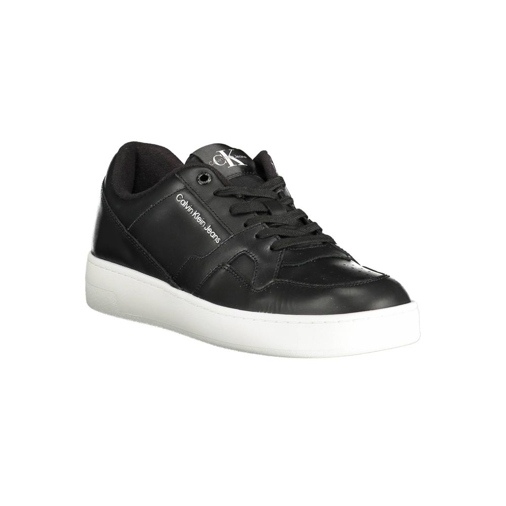 Baskets Calvin Klein noires en polyester pour homme