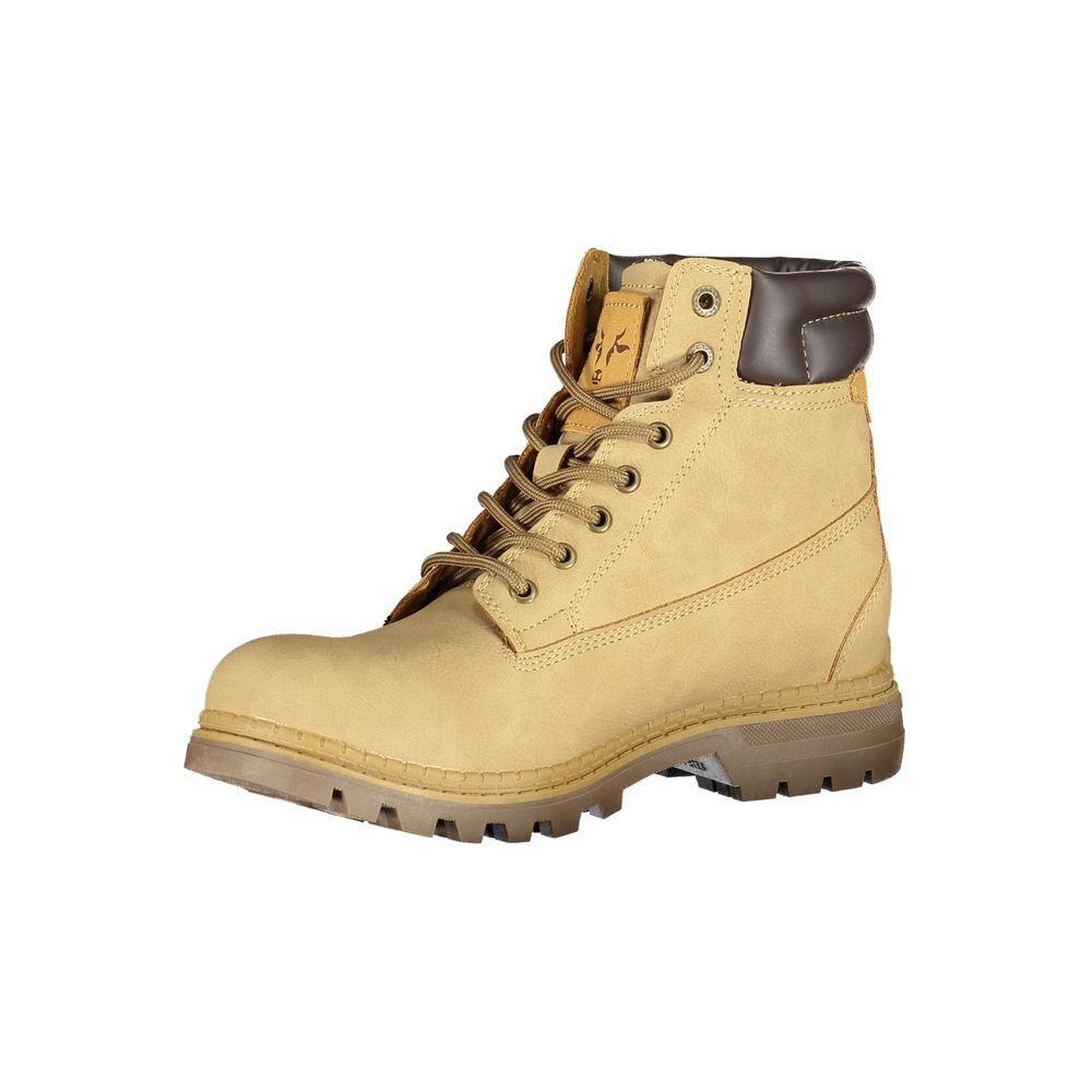 Carrera Beige Polyurethane Women Ankle Boot