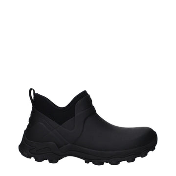 Givenchy Black Cotton Ankle Boots