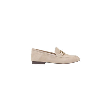 Escarpins à plateforme en cuir beige Guess