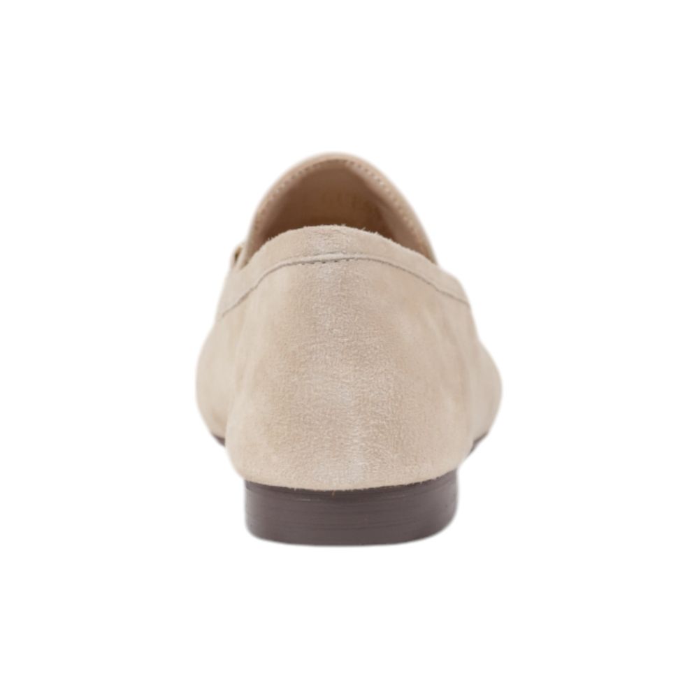 Escarpins à plateforme en cuir beige Guess