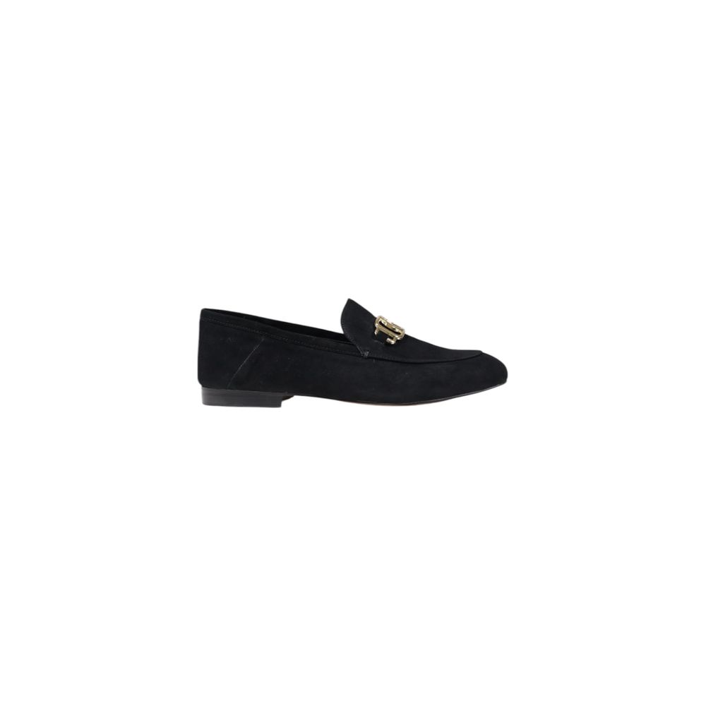 Escarpins à plateforme en cuir noir Guess