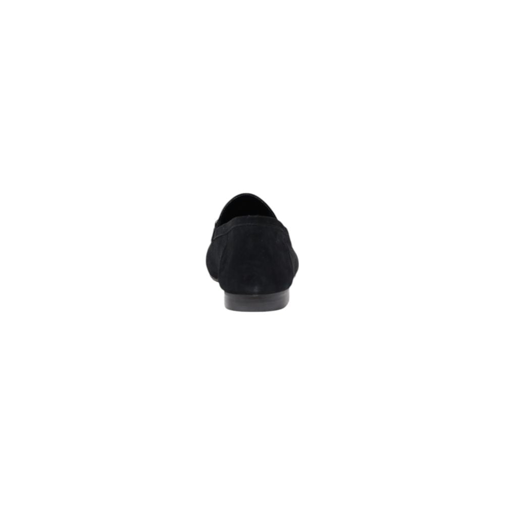 Escarpins à plateforme en cuir noir Guess