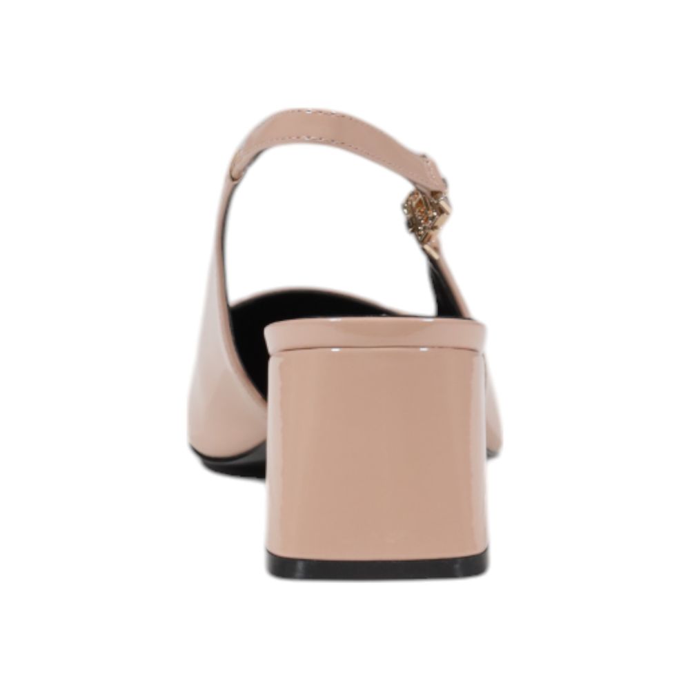 Sandales à plateforme Guess roses en polyéthylène