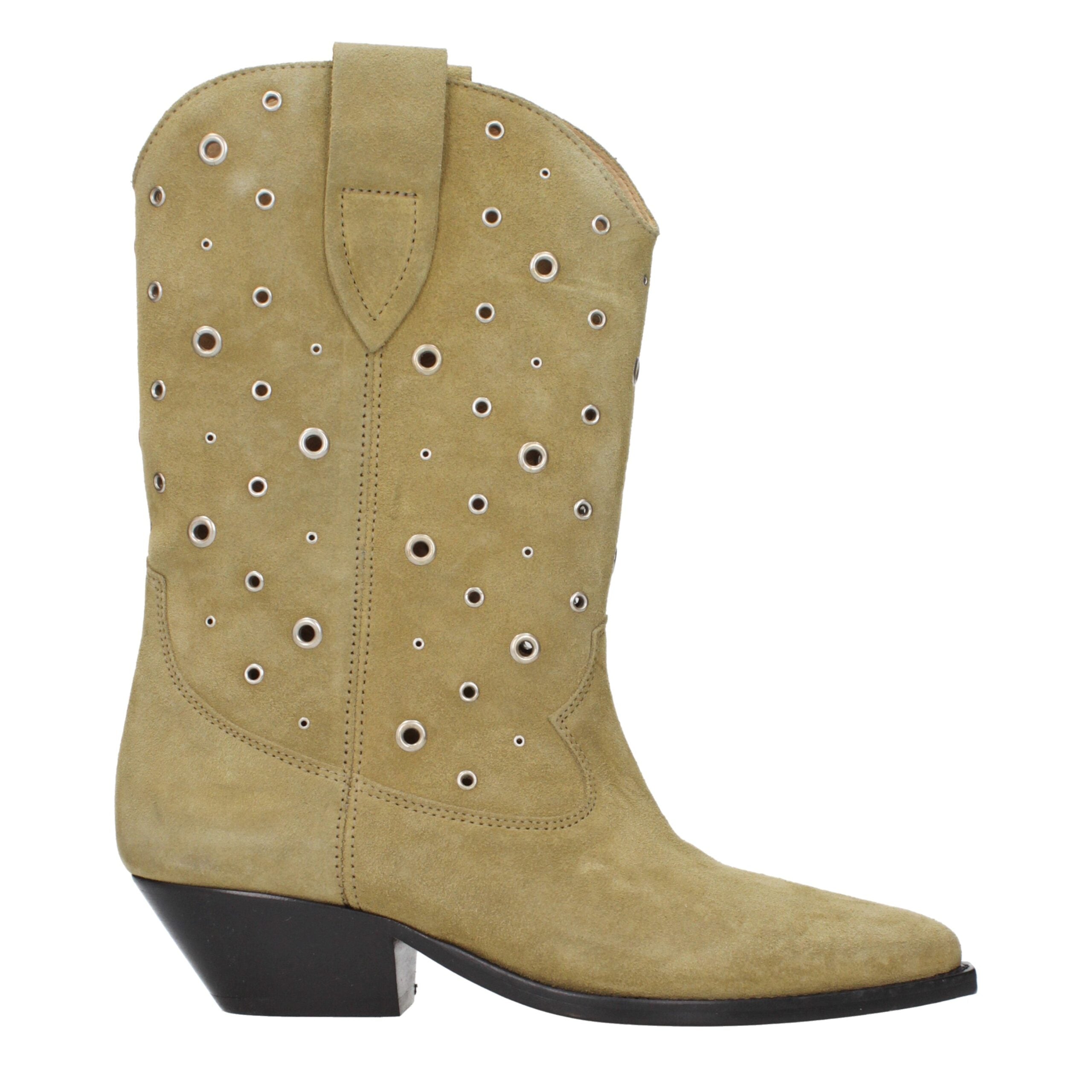 Isabel Marant Beige Leather Ankle Boots